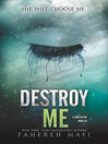 Cover image for Destroy Me